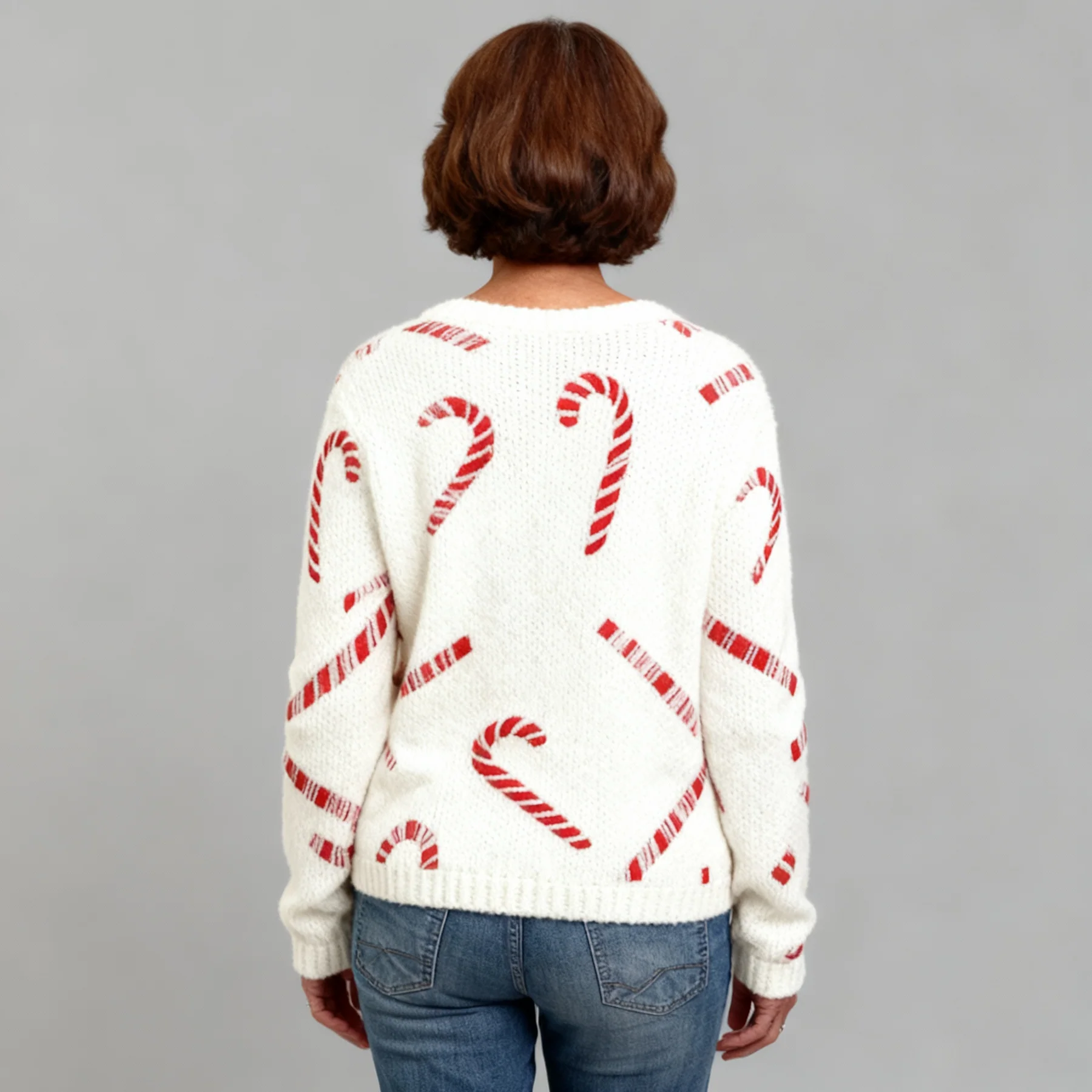 Capucine | Cardigan Festif en Bonbon