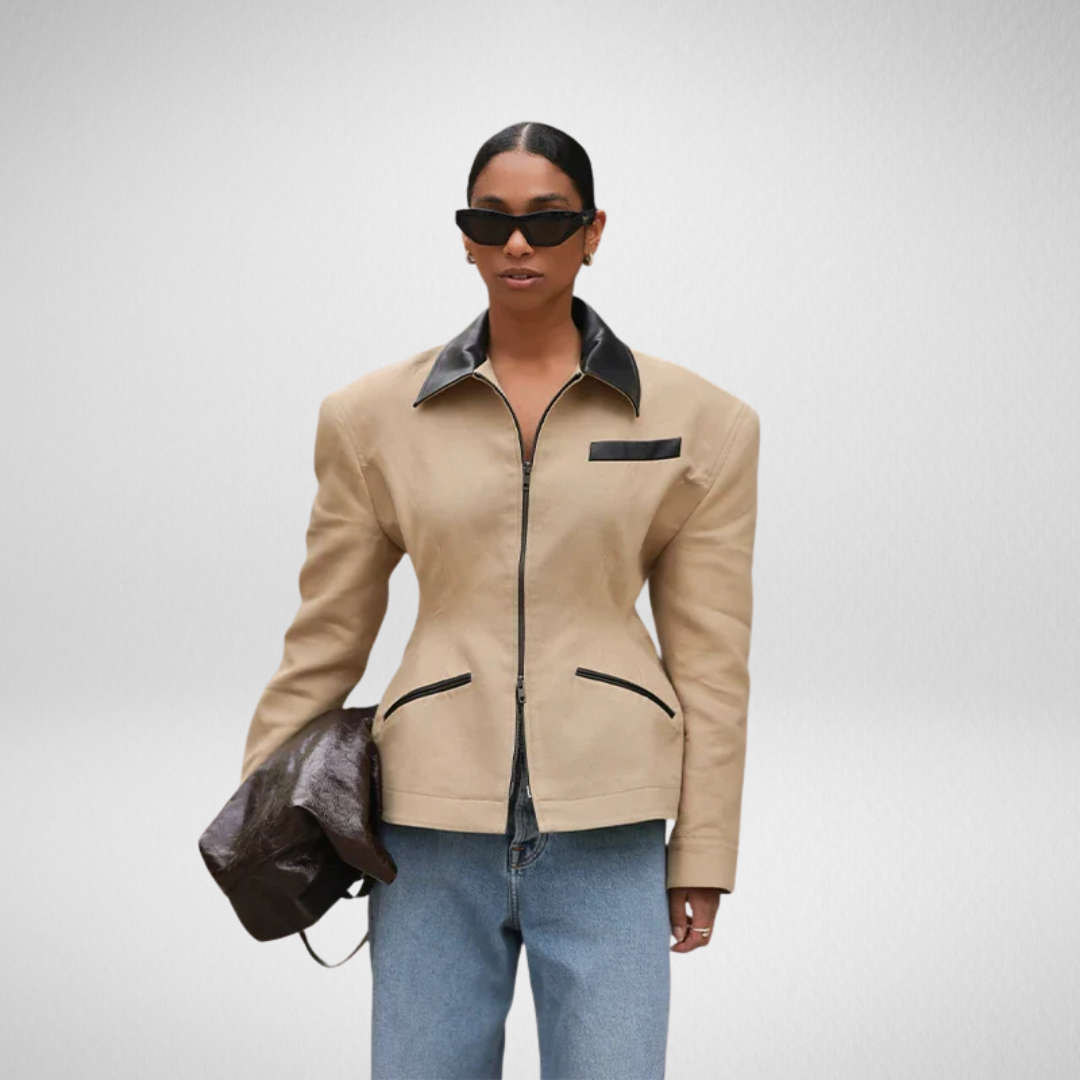 Rousseau Paris | LeatherJacket Casual High Street Style